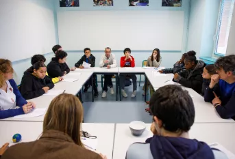 Les élèves de l'ARO