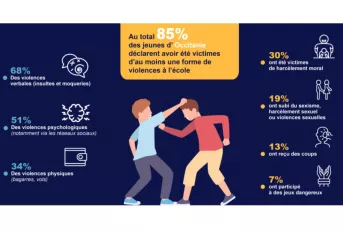 Au total 85% des jeunes d'Occitanie déclarent avoir été victimes d'au moins une forme de violences à l'école.