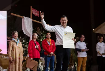 Jean-Baptiste de Chatillon reçoit sa lettre de mission