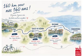 160 km pour les 160 ans d'Apprentis d'Auteuil au collège Sainte-Bernadette