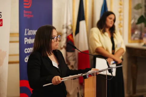 Sliviana à la conférence des droits de l'enfant 2025