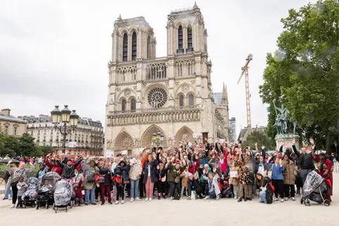 photo Notre dame de paris 19 mars