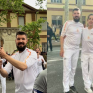 Julien, éducateur à Toulouse qui porte la flamme olympique